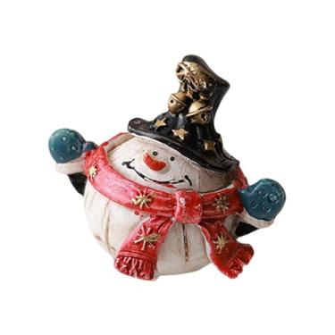 Imagem de Esquirla Estatueta de Natal para Mesa de Escritório, Enfeite de Mesa para as Festas de Fim de Ano, Decoração de Natal, Ornamento, Presente de Ano, Style H