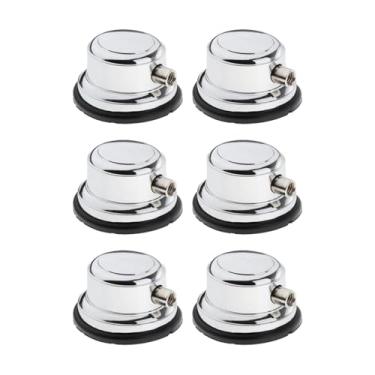 Imagem de TTETTZ Aros de Caixa com Almofadas para Pele, Instalação Fácil E Simples, Peças de Percussão Leves E Acessórios para Bateria, 6 Conjunto