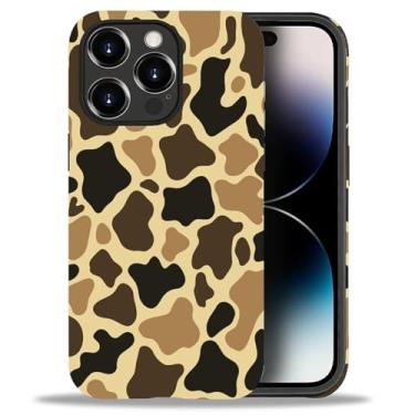 Imagem de Capa para iPhone 14 Pro Max Estética Padrão Bonito Fino À Prova de Choque Proteção de Corpo Inteiro para Homens e Mulheres, P Camuflagem B02