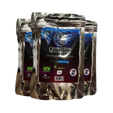 Imagem de Sal Marinho Compre 2 Ganhe 1! Integral Moído Natural Quanqton Ocen Salt 250g