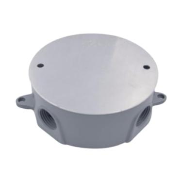 Imagem de RNXRZANK Caixa de Junção Redonda, Caixa de Proteção Elétrica, Placa de Montagem, à Prova D'água E Poeira, Caixa para Projetos, Construção em PP, Adequada P, a, Tamanho real