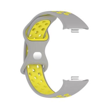 Imagem de Pulseira De Silicone Bicolor Respirável Para Xiaomi Band 8 pro - Repos
