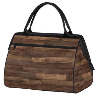 Imagem de Bolsa pequena para o fim de semana para mulheres, homens, camuflagem, cinza, design dobrável, bolsa esportiva leve para academia, Cor: 48 cm, 15.2*8.3*11.6 inch, Moderno
