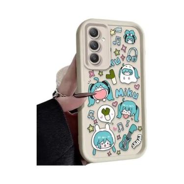 Imagem de Capa De Telefone Lovely Miku Para Samsung Galaxy S25 S24 S23 Ultra S22