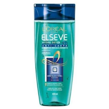 Imagem de Shampoo L'Oréal Paris Elseve Hydra-Detox Anti-Caspa Reequilibrante 400ml-Unissex