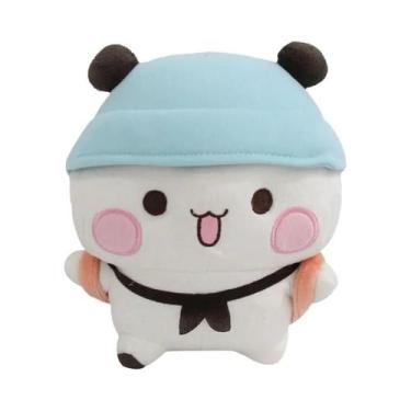 Imagem de Boneca De Pelúcia 3D Kawaii Panda De 20cm Com Expressão, Presente De A