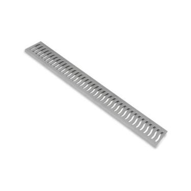 Imagem de Grelha P/caixa Coletora água Pluvial Calha Piso 100x14,5cm - Roma