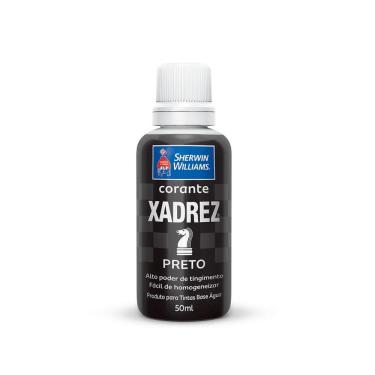 Imagem de Corante Liquido Xadrez 50ml - Sherwin Williams Preto