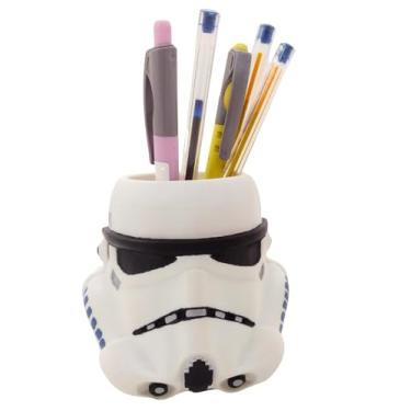 Imagem de Porta Canetas Porta Lápis Stormtrooper Star Wars 3D Presentes Criativos Porta Canetas Escritório Organizador