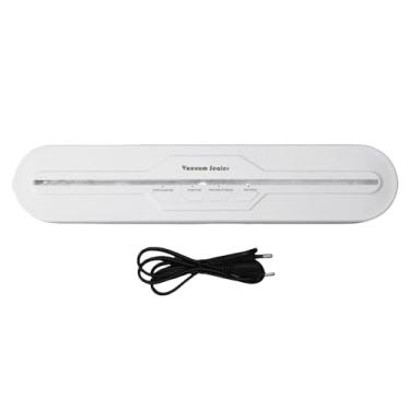 Imagem de Máquina seladora a vácuo Máquina seladora automática de alimentos compacta com vácuo seco e úmido Modos de vedação simples para uso em cozinha doméstica Material ABS 120W Potência