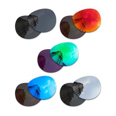 Imagem de Betterun 5 pares de lentes polarizadas de substituição para óculos de sol inteligentes Ray-Ban Meta Headliner (Gen2) RW4013F 51 mm, antiarranhões e resistentes a impactos