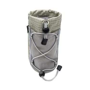 Imagem de Dynwave Suporte multifuncional para garrafa de água para mochila, ideal para corrida, ciclismo e pesca, Cinza