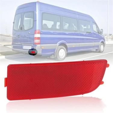 Imagem de ForAuto Parts para Mercedes para Benz para Sprinter 3500 2010-2018 sem lâmpadas 9068260040 9068260140 capa refletor de para-choque traseiro conjuntos de luz traseira do carro (1 peça direita)