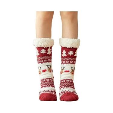 Imagem de Casaco de Pelúcia Feminino para Inverno - Pinguim, Veado, Urso - Quent