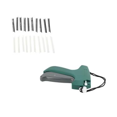 Imagem de Generic Afixador de Etiquetas de Roupas Eficiente para Pistola de Etiquetagem para Varejistas e Comerciantes de Roupas, Leve e Portátil, Materiais Plásticos, Branco/preto, 2.000 Farpas, para Tarefas