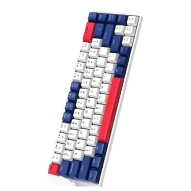 Imagem de Teclado MecâNico Com Fio — Teclado Compacto Com RetroiluminaçãO, Adequado Para Jogadores E Uso Em EscritóRios(aleatório)