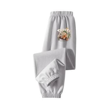 Imagem de Camiseta De Algodão Para Meninos Com Estampa De Urso De Pelúcia Explor