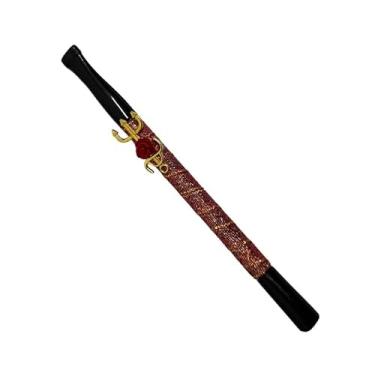 Imagem de Piteira Tridente Pombagira/Cigana Umbanda Candomblé Artesanal 15 Cm Vermelho