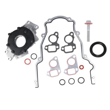 Imagem de Kit de bomba de óleo de alto volume M295HV compatível com 4.8L 5.3L 6.0L Silverado Avalanche Suburban Tahoe Trailblazer GMC Sierra Yukon Cadillac Escalade - Substitui JV5158 TCS45993 12557840