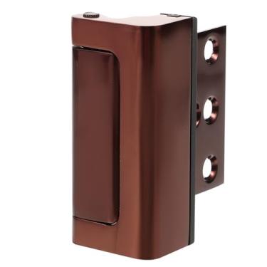 Imagem de ibasenice Reforço de fechadura de porta - trava de colisão de segurança de liga de alumínio para instalação fácil e design estético