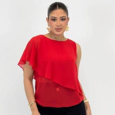 Imagem de Blusa Secia Regata 1 Ombro Só Feminina-Feminino