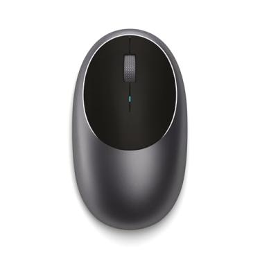 Imagem de Satechi Mouse M1 de Alumínio Sem Fio Bluetooth com Porta Tipo-C Recarregável - Para M2/M1 MacBook Pro/Air, M2/M1 iPad Pro/Air, M2 Mac Mini, iMac M1 e mais (Cinza Espacial)