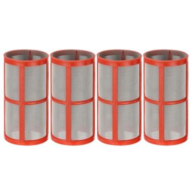Imagem de Generic 200 filtros de tela de substituição em linha, 2 pares de acessórios de tela de filtro de aço inoxidável para mangueira de jardim, bomba de água e lavadora de pressão
