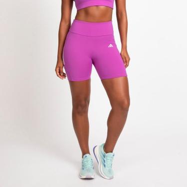 Imagem de Shorts Bolso Três Listras Adidas Feminina-Feminino