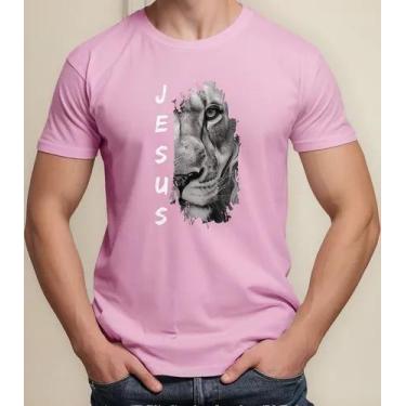 Imagem de Camiseta Camisa Feminina Masculina Adulto Algodão Gospel Moda Evangéli