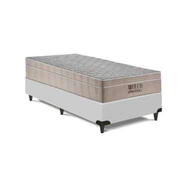 Imagem de Cama Box e Colchão Airtech Molas Ensacadas(108x198)-Ortobom