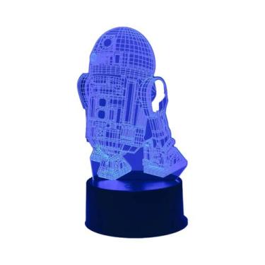 Imagem de Luz Noturna 3D De Nave Espacial USB, Luz De Mesa Suave Para Quarto, Lu