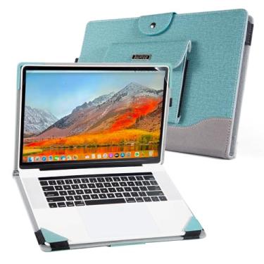 Imagem de Berfea Capa protetora para laptop Lenovo V15 V15 G4 ABP, G3 IAP, G2 ALC, Gen 4 Business Laptop PC 15,6 polegadas com suporte rígido