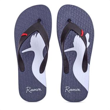 Imagem de Chinelo Reserva PP Marinho e Preto - Masculino-Masculino
