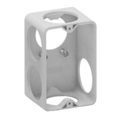 Imagem de Caixa De Condulete 6 Entradas PVC Branca Com 10 Uni Andaluz