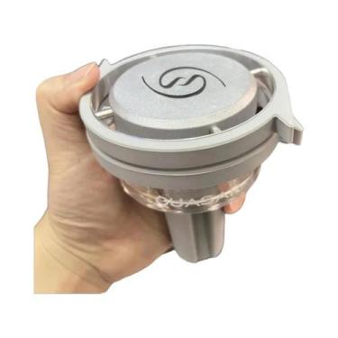 Imagem de Conjunto De Cabeça De Shisha Quasar Hookah Em Vidro Com Caixa De Prese