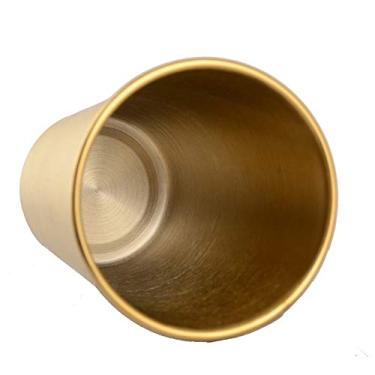 Imagem de Copos de Aço Inoxidável Copo Metal para Beber Água Parede Única e Adultos 304 Higiênico Sanitário Ambientalmente Amigável Reduzir Desperdício Químicos Plástico Vidro