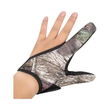 Imagem de Luvas De Pesca Respiráveis Antiderrapantes E Anticorte Com 2 Dedos Par