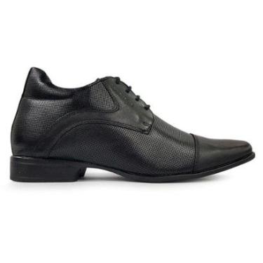 Imagem de Sapato Social Rafarillo Cadarço Office Alth 7cm+alto Couro-Masculino