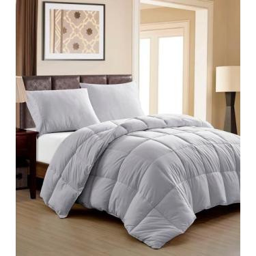 Imagem de Edredom King Plumage Anti Pilling Rozac Cinza, UN, Cinza