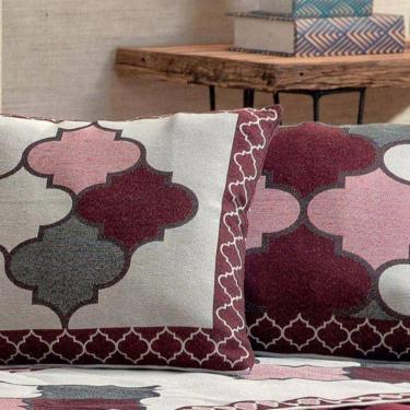 Imagem de Almofada Decorativa Turin Quadrada Com Refil 58% Algodão / 42% Poliéster - Marrocos