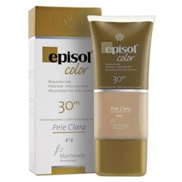 Imagem de Protetor Solar Episol Color Pele Clara FPS 30 Mantecorp Skincare 40g-Unissex