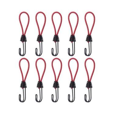 Imagem de Corda Elástica Versátil Para Barraca De Camping Ao Ar Livre Com Gancho