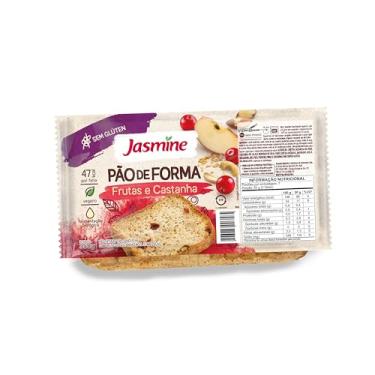 Imagem de Jasmine Pão de Forma com Frutas e Castanhas Sem Glúten 350g