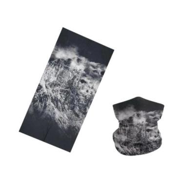 Imagem de Bandana De Ciclismo Unissex Com Estampa De Estrelas, Sem Costura, Prot