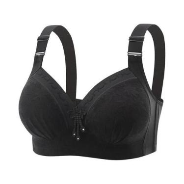 Imagem de Sutiã De Amamentação Oversized Com Renda Estampada, Confortável, Sem A