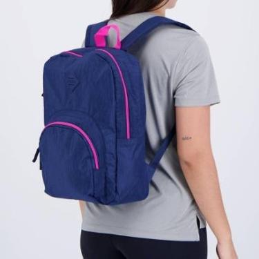 Imagem de Mochila Sestini Happy Crinkle Marinho-Unissex