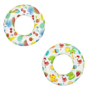 Imagem de Boia Circular Praia Estampas Sortidas 61cm - 36014 - BESTWAY