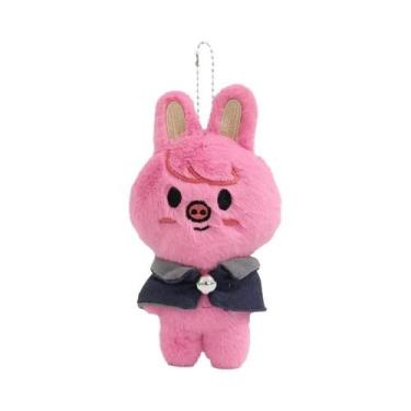 Imagem de Chaveiro De Pelúcia Kpop De 12cm, Boneco Kawaii Skzoo JYP Para Present