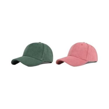 Imagem de Boné Snapback Unissex de Camurça - Ajustável, Retrô e Estilo Hip Hop, 