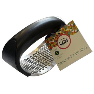 Imagem de Espremedor de Alho Aço Inox e Plástico Casual Home